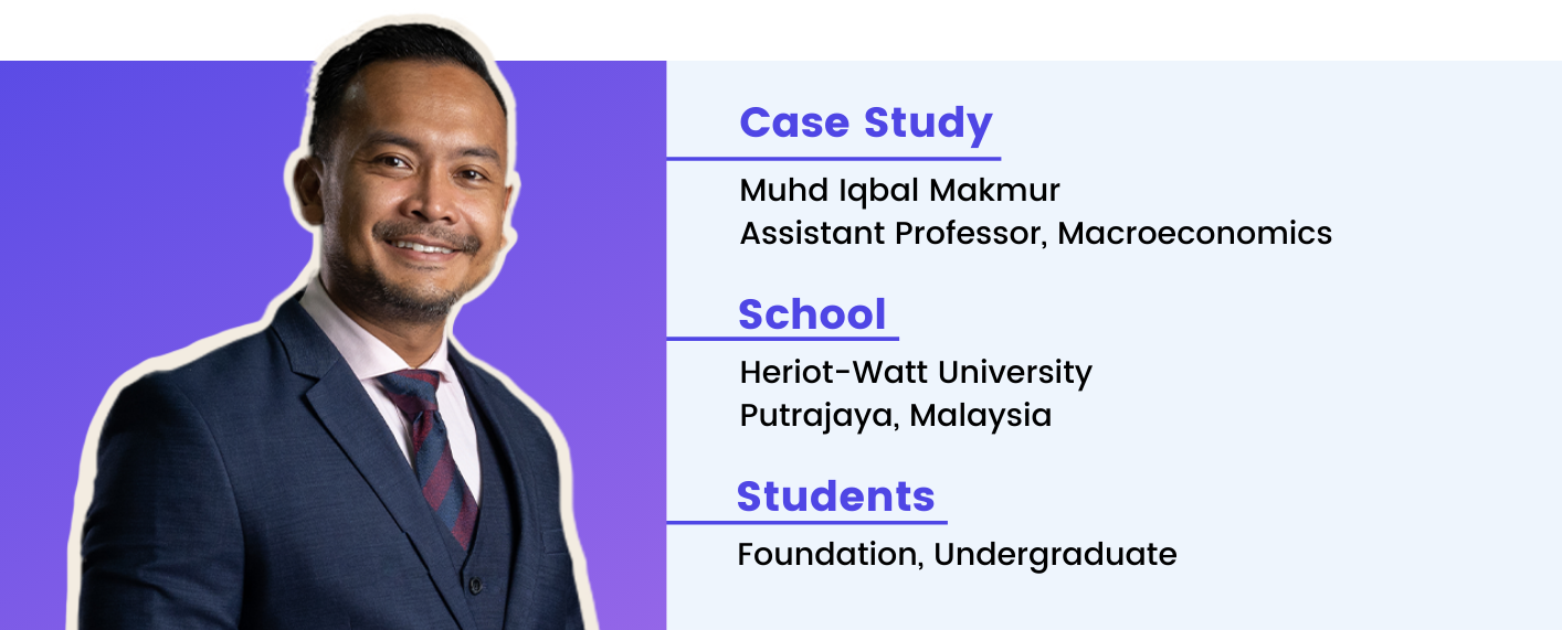 Muhd Iqbal Makmur - ClassPoint case study