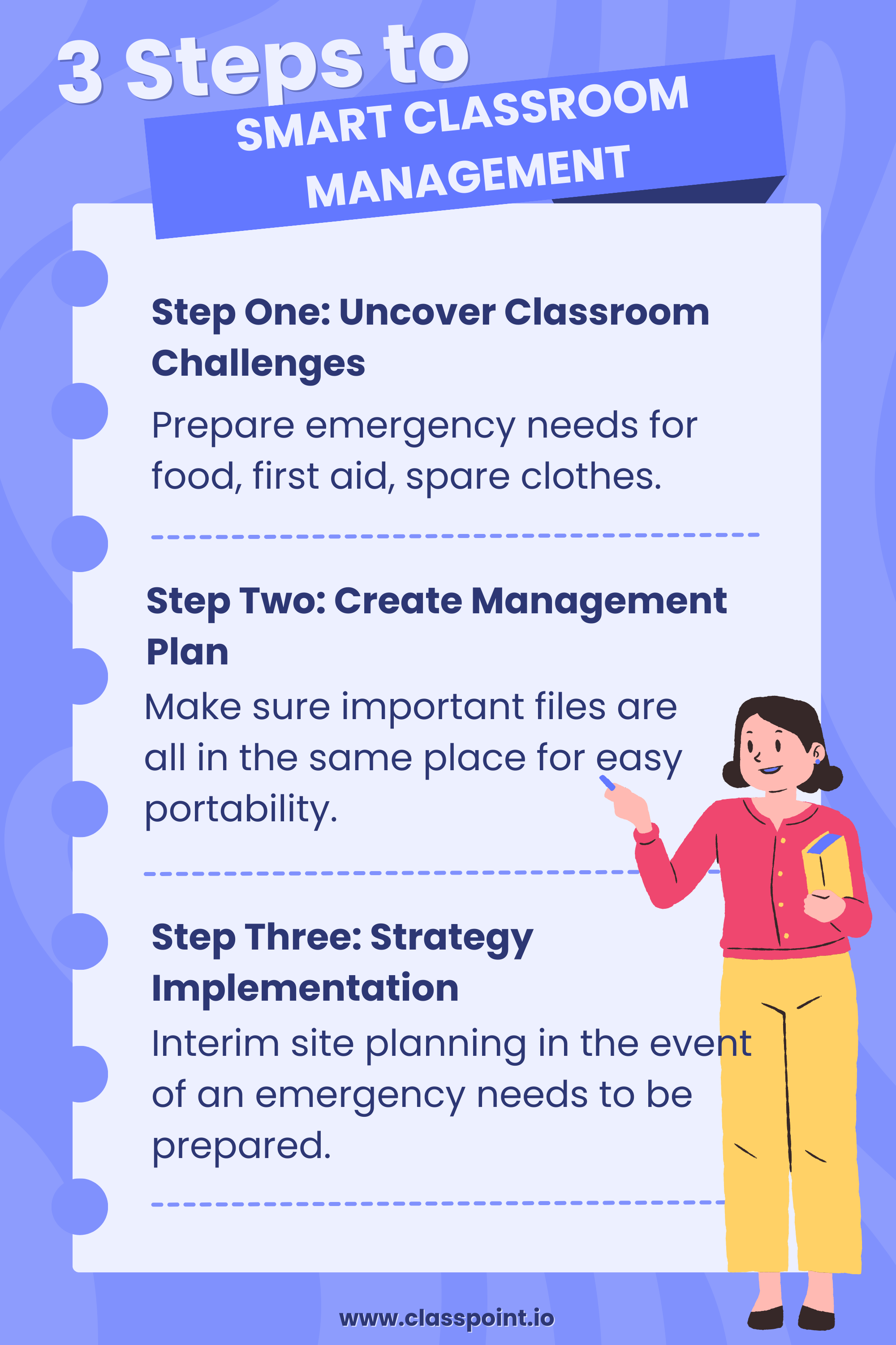 3 steps to smart classroom management