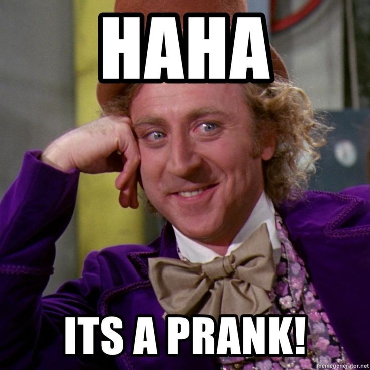 Pranks Paranoia Questions Meme