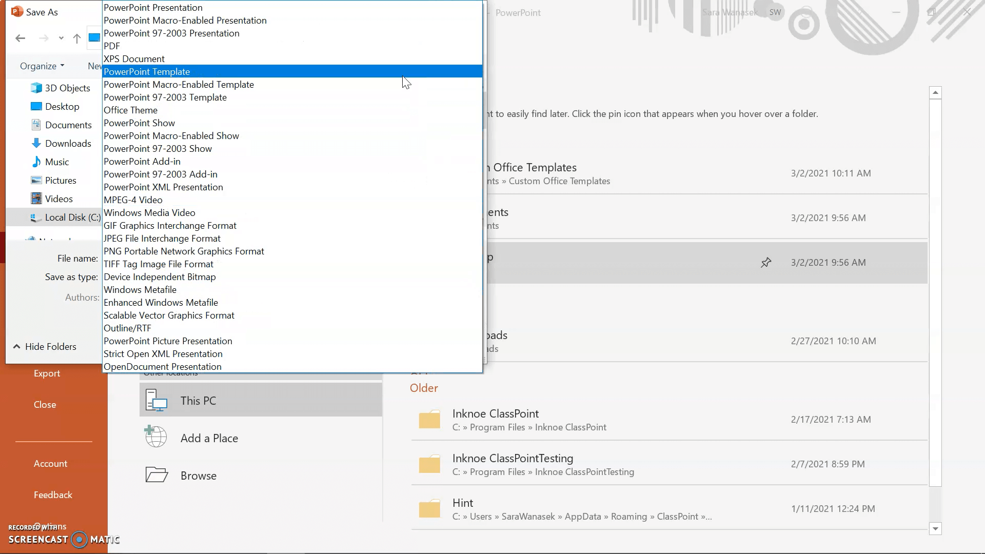 Productivity in PowerPoint Tip 1 - Create a Template