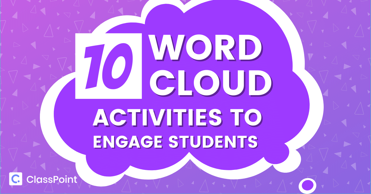 10 types d’activités de nuage de mots pour stimuler votre classe