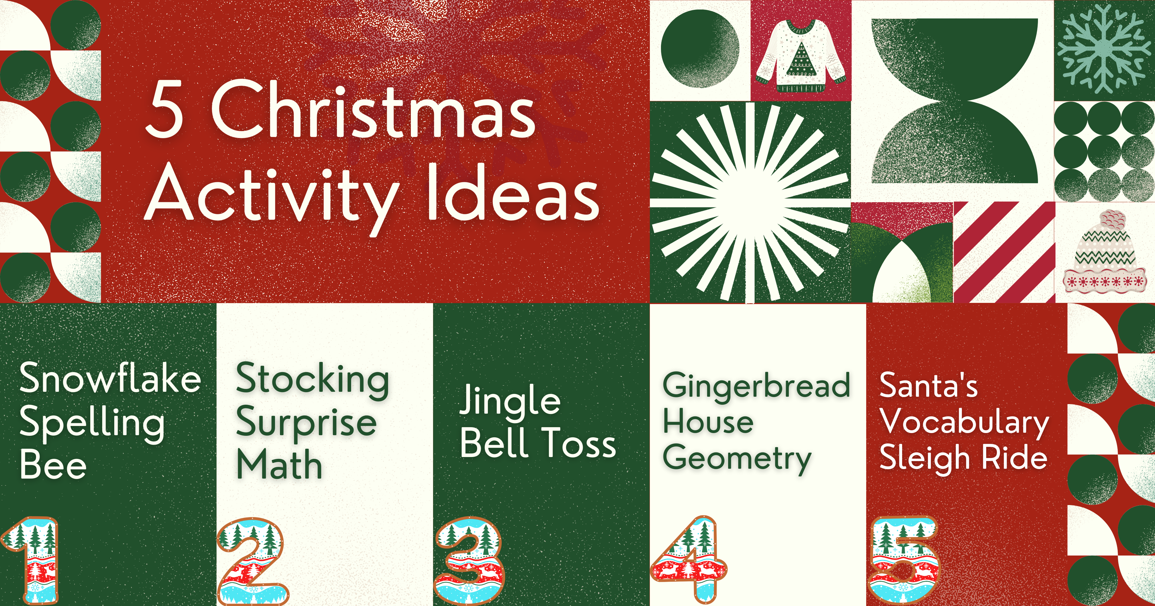 5 Christmas classroom activity ideas