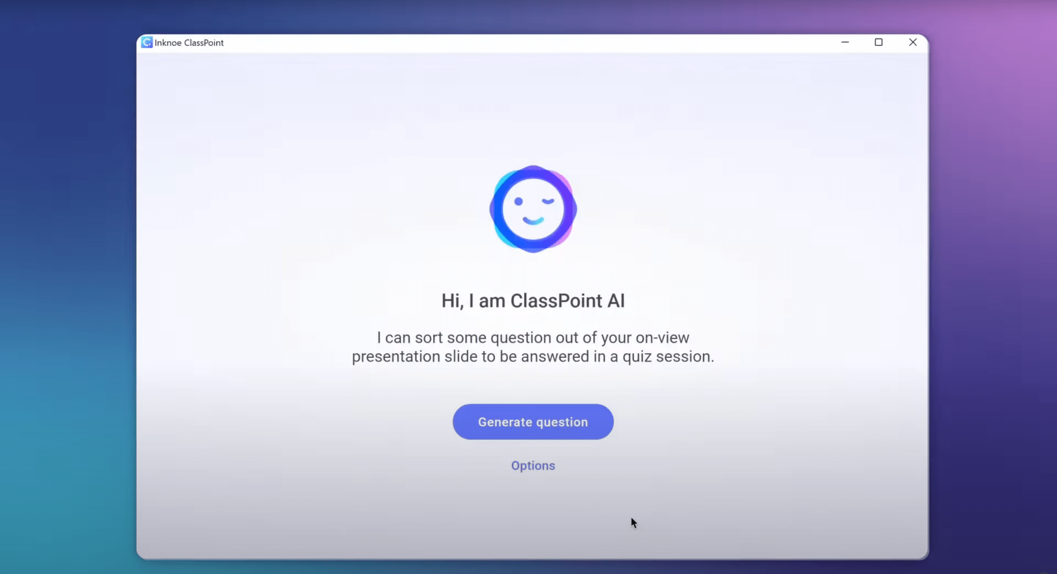 ตัวสร้างแบบทดสอบ ClassPoint AI