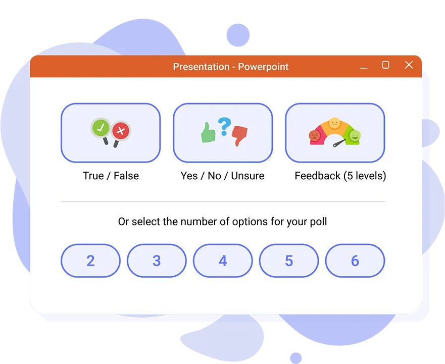 Thăm dò phản hồi ClassPoint