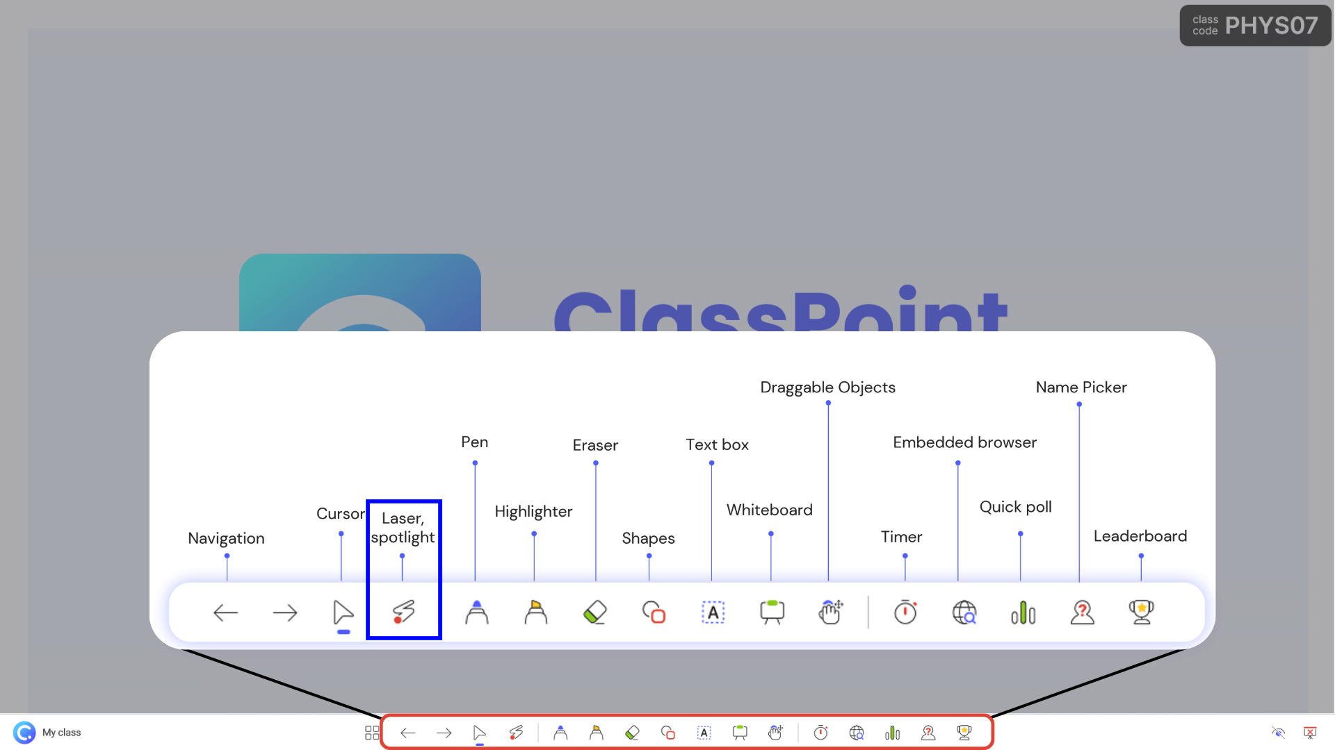 ClassPoint Toolbar