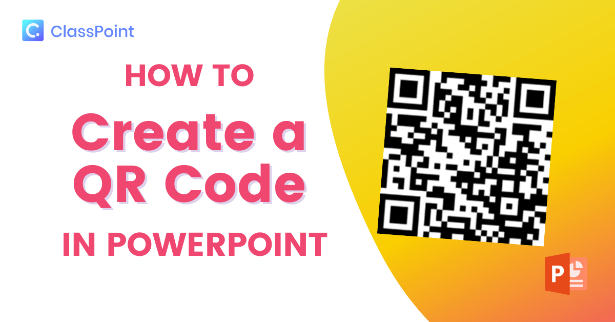 powerpoint presentation qr code