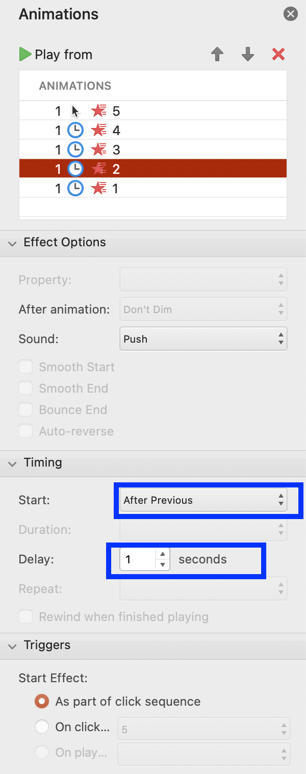 How to Add a Timer to PowerPoint - Disappearing Countdown Timer method step 5