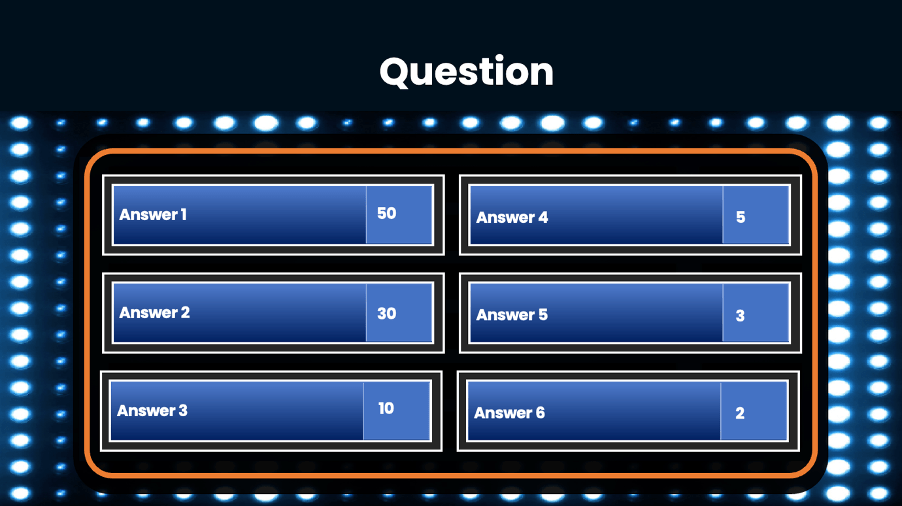 Free Printable Family Feud Game Templates [PPT] For Teachers