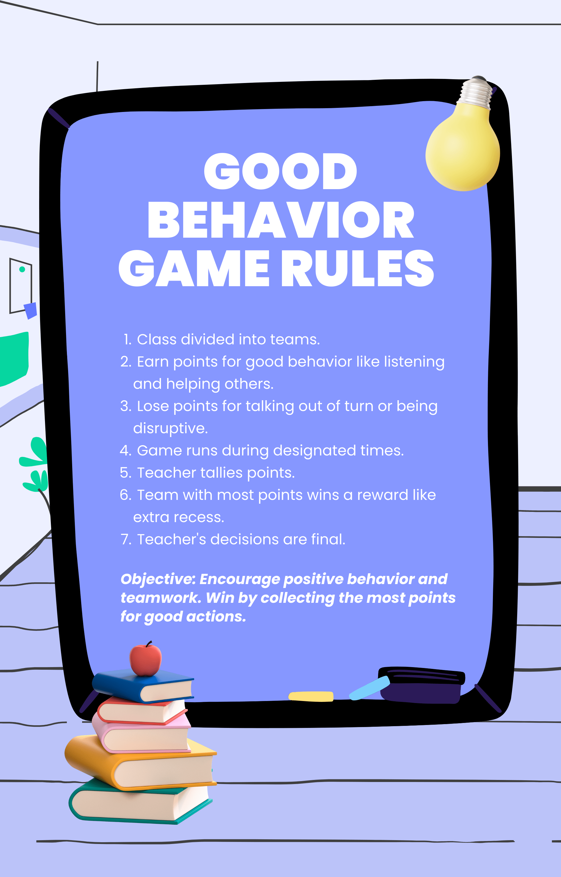 Good behavior game rules