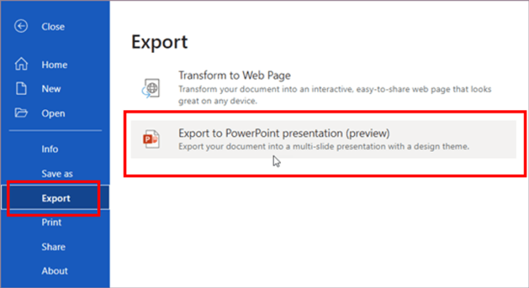 comment insérer un powerpoint dans word