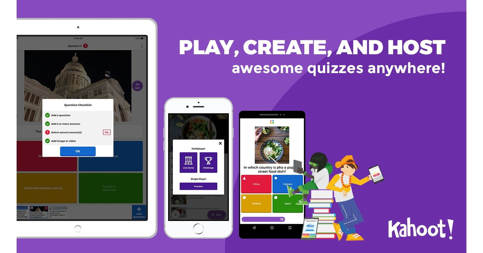 Digital formative assessment tool - Kahoot!