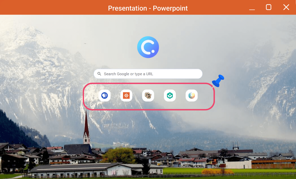 web page view powerpoint