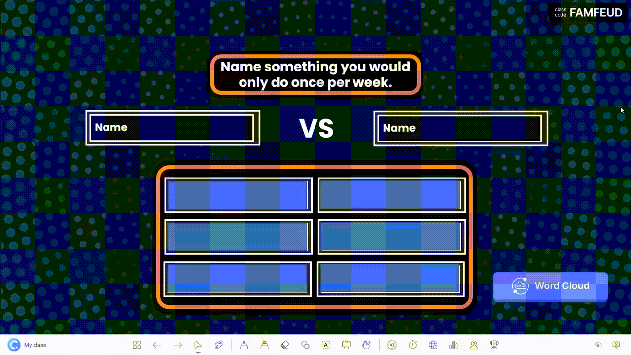 family feud game template powerpoint