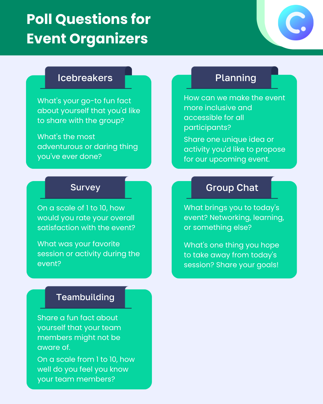 Poll Questions for Events