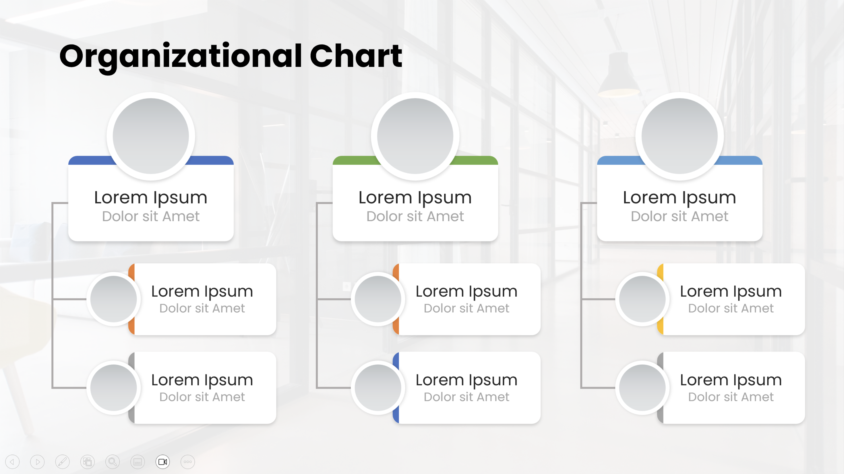 PowerPoint Org Chart Template