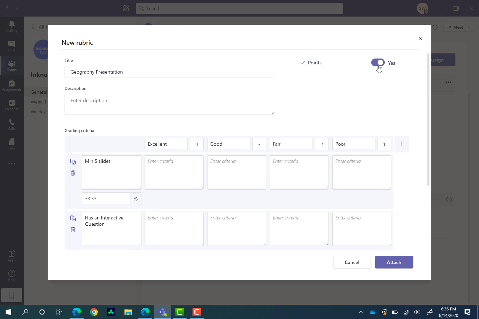 how to add assignments tab in teams