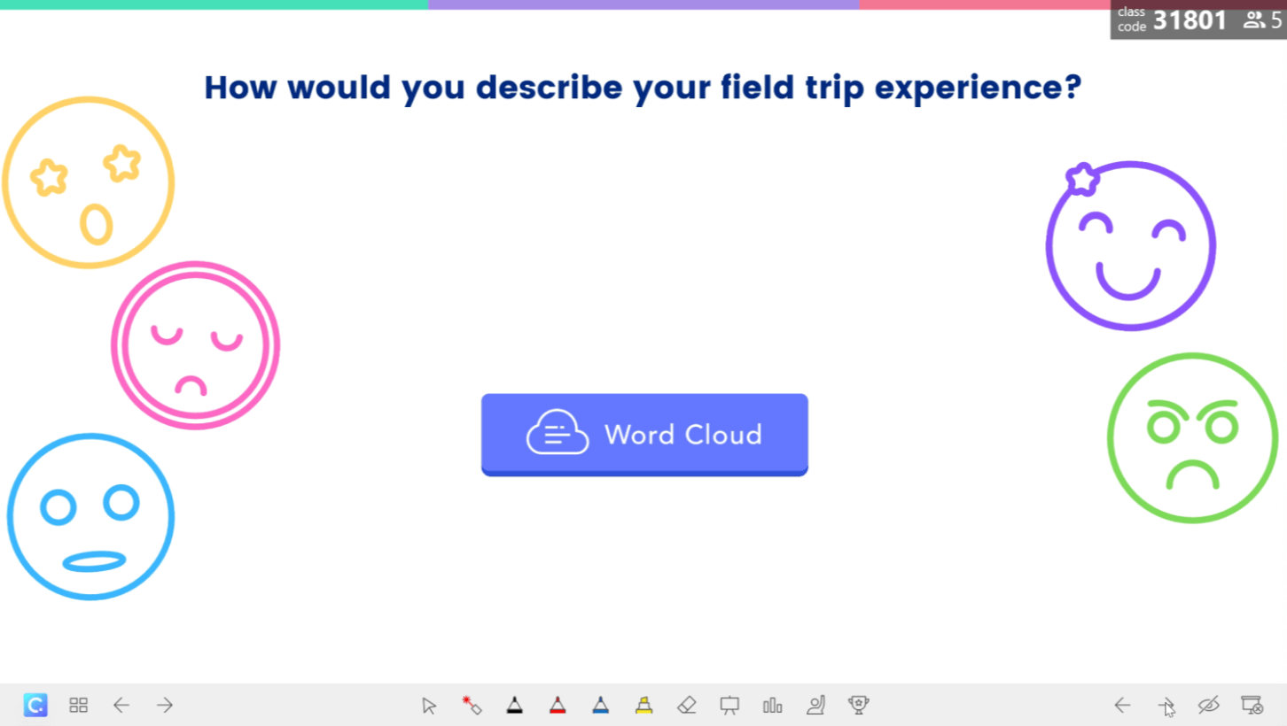 Kegiatan Word Cloud: Bagaimana Anda menggambarkan pengalaman belajar Anda?