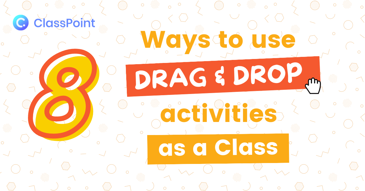 8 Ways to use drag and drop activities as a class
