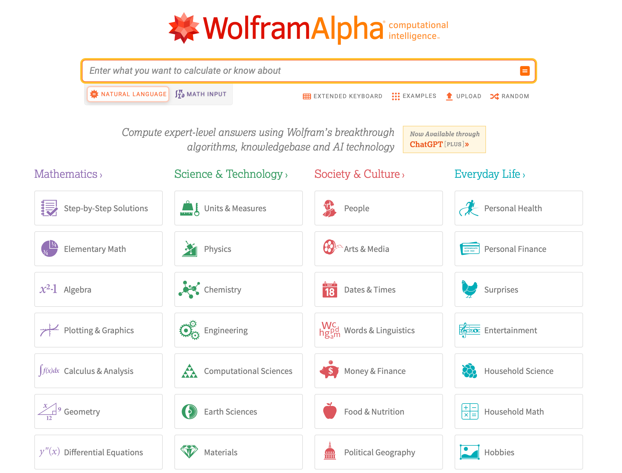 Wolfram Alpha