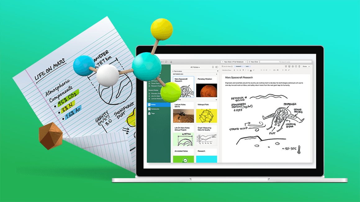 Evernote - salah satu aplikasi kelas terbaik untuk guru