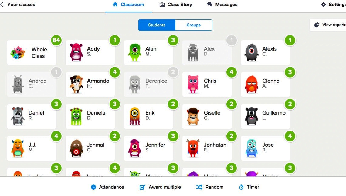 Class Dojo - one of the best classroom apps for teachers