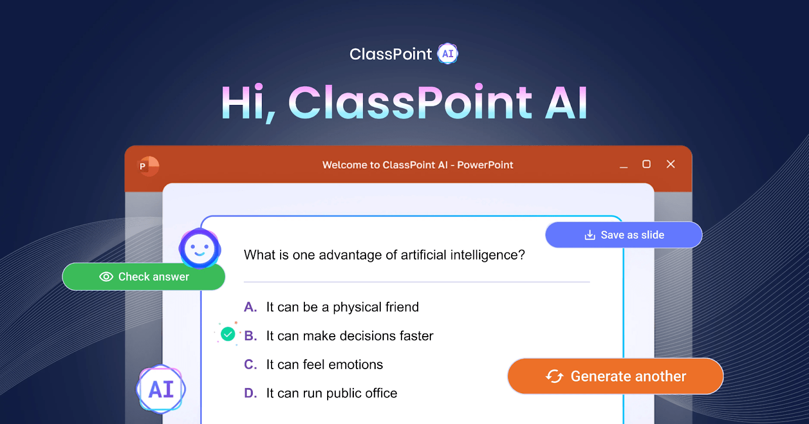 ClassPoint Pro tools - ClassPoint AI