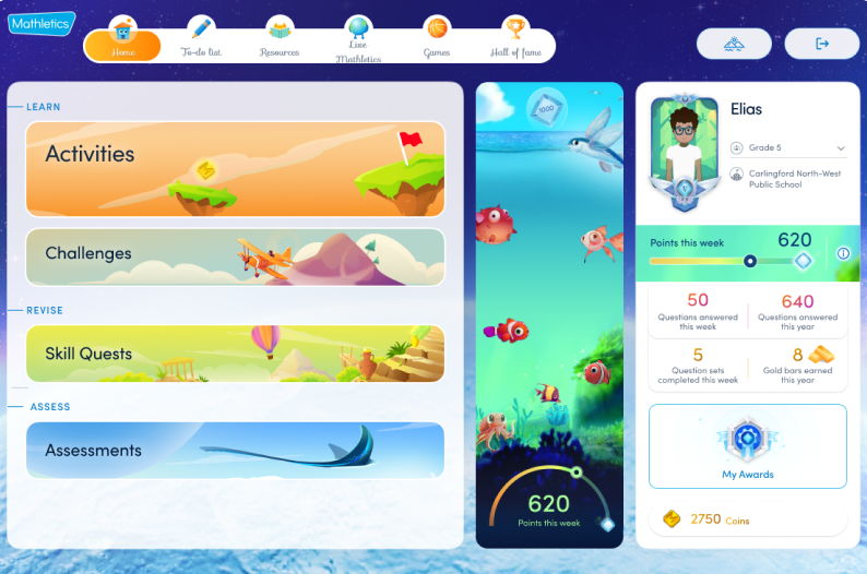 Best AI for math: Mathletics