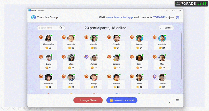 Clasificación ClassPoint